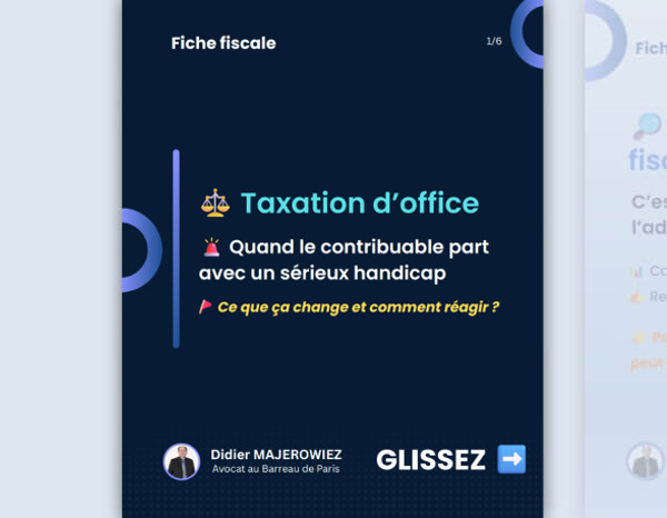 Carrousel Taxation d'office - Fiscaloo