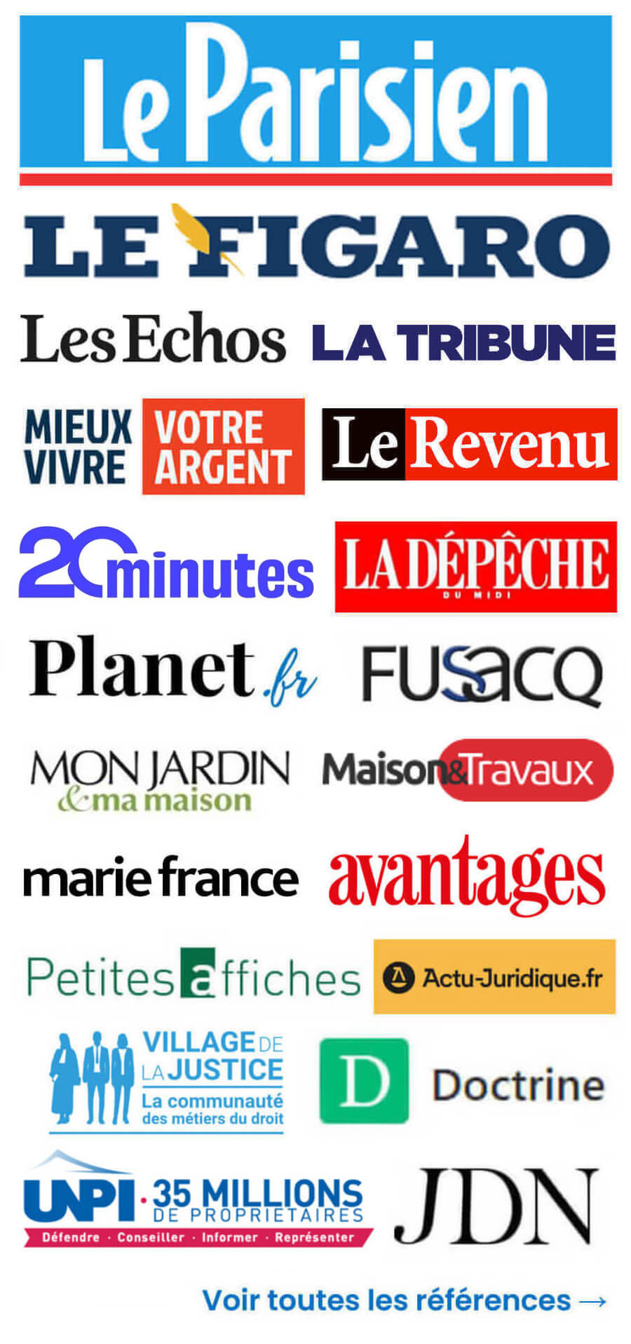Présence de Fiscaloo et de son auteur dans la presse et les médias spécialisés – interviews, contributions et citations (Le Parisien, Le Figaro, Les Échos, Village de la Justice, Doctrine, etc.)